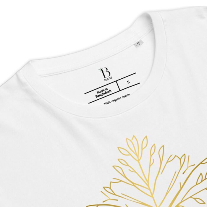 Marškinėliai aukštos kokybės, pagaminti iš organinės medvilnės, ekologiškai sąmoningiems pirkėjams.