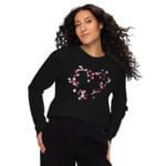 Džemperis be gobtuvo, unisex klasikinis modelis su užrašu "SHINE YOUR LIGHT". Universalaus dizaino džemperis gražiai dera su kitais drabužiais, nuo sportinių marškinėlių iki elegantiškų sijonų.. Džemperis pagamintas iš 80% organinės medvilnės