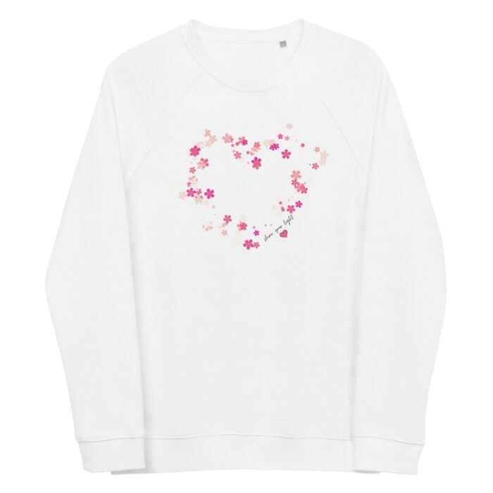 Džemperis be gobtuvo, unisex klasikinis modelis su užrašu "SHINE YOUR LIGHT". Universalaus dizaino džemperis gražiai dera su kitais drabužiais, nuo sportinių marškinėlių iki elegantiškų sijonų.. Džemperis pagamintas iš 80% organinės medvilnės