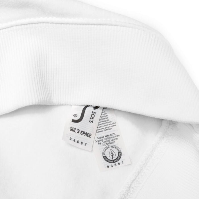 Džemperis be gobtuvo, klasikinio unisex dizaino,  su užrašu "YOU ARE MAGIC". Džemperis gražiai dera su kitais drabužiais, nuo sportinių marškinėlių iki elegantiškų sijonų.. Džemperis pagamintas iš 80% organinės medvilnės