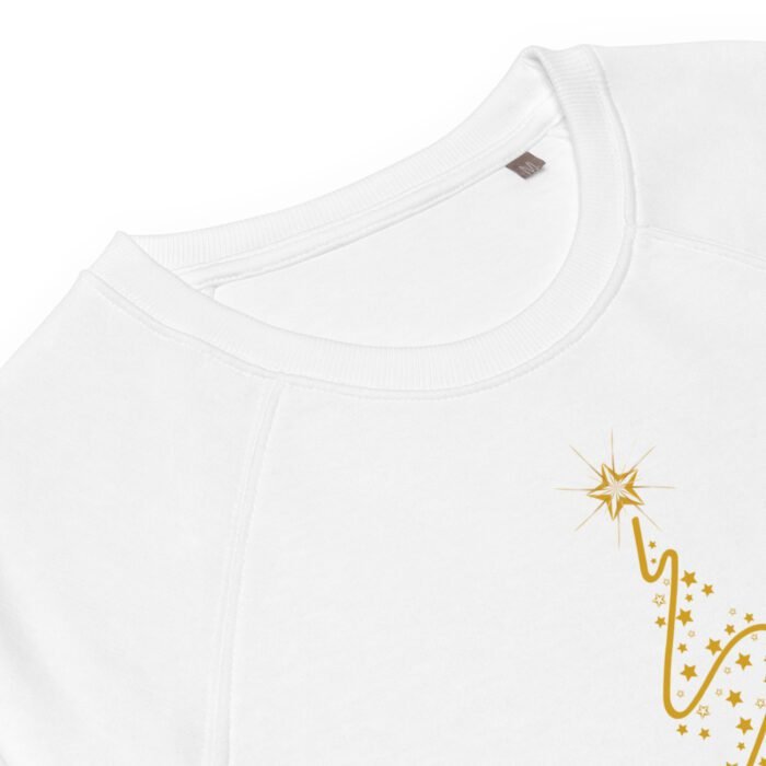 Ekologiškas Kalėdinis megztinis iš organinės medvilnės su šventiniu dizainu, puikiai dovana gamtos mylėtojams, draugams ir tėvams