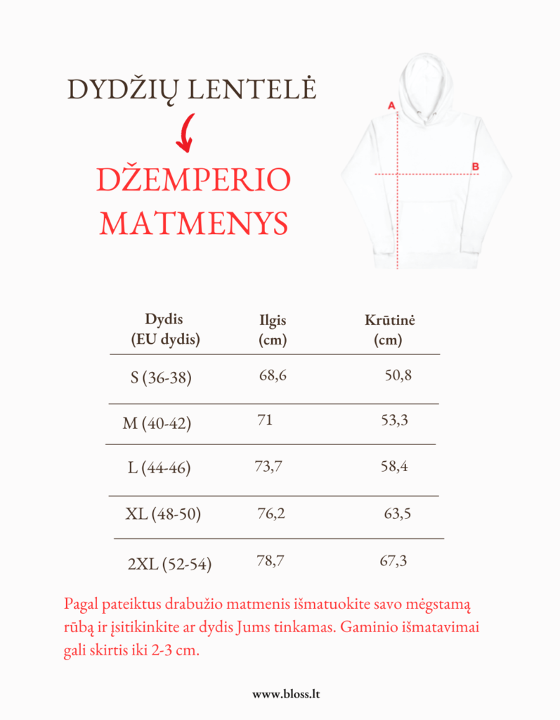 Džemperis su kapišonu, su gobtuvu. Universalus, unisex dizainas.