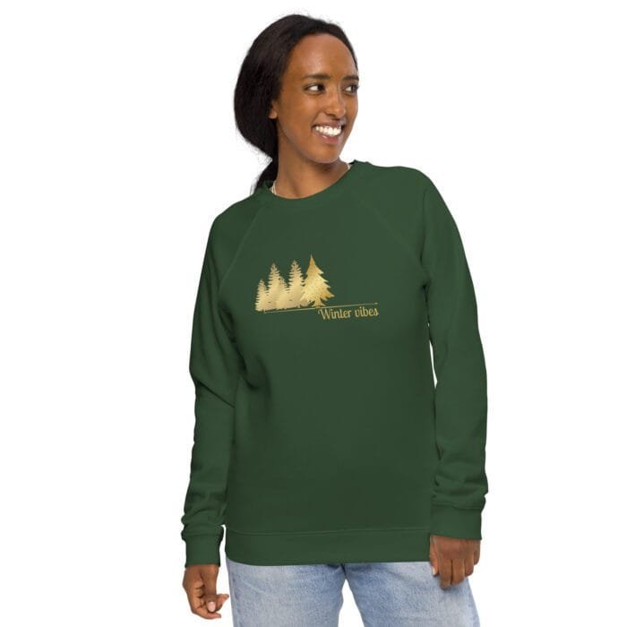 Džemperis pagamintas iš minkštos organinės medvilnės, todėl drabužis draugiškas gamtai ir malonus kūnui. Šventinė dovana, įkvėpta meilės gamtai ir tvariai madai