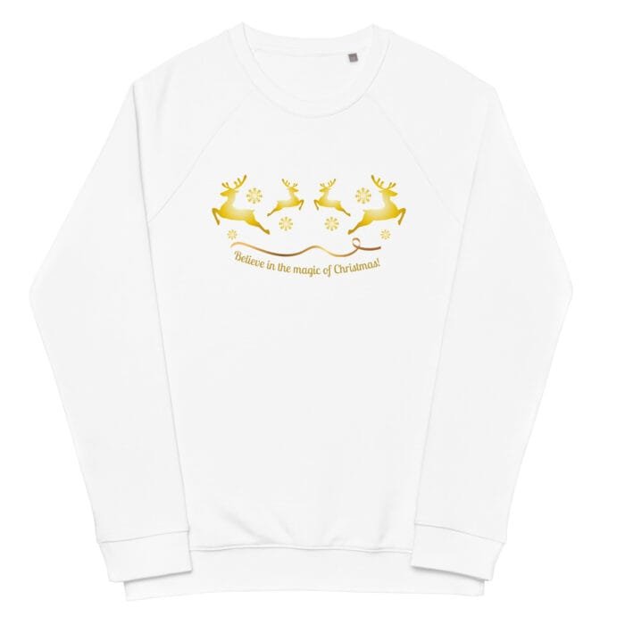 Džemperis Pagamintas iš minkštos organinės medvilnė. Šventinė dovana, įkvėpta meilės gamtai ir tvariai madai, – puikus pasirinkimas tiek jums, tiek jūsų artimiesiems