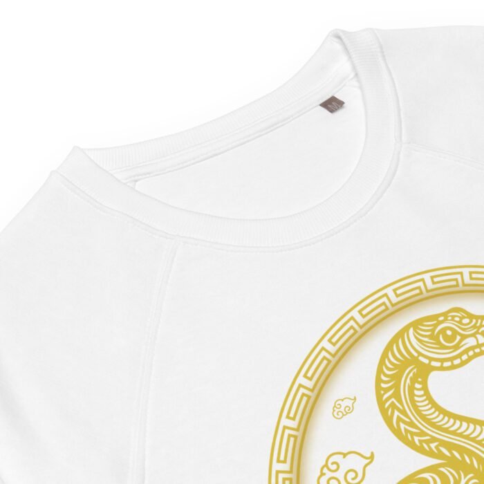 Džemperis be gobtuvo su gyvatės simboliu. Šis unisex modelis, pagamintas iš organinės medvilnės. Tobula dovana Zodiako ženklų mėgėjams, gamtos mylėtojams.