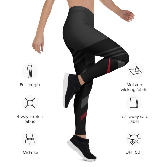 Laisvalaikio ir sporto temprės, kurios užtikrina maksimalų komfortą ir stilių. Minkštas audinys nevaržo judesių, todėl puikiai tinka sportui, jogai ar kelionėms