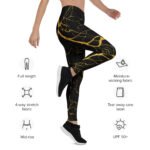 Temprės aktyvioms moterims, kurios mėgsta judėti! Minkštas, tamprus audinys leidžia laisvai judėti, todėl jos puikiai tinka sportui, jogai ir laisvalaikiui.