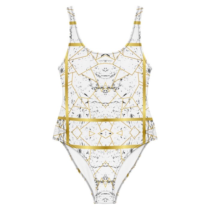 Maudymosi kostiumėlis, kuris sujungia stilių, komfortą ir motyvaciją aktyviam laisvalaikiui. Dvigubo sluoksnio priekinė dalis, keturpusis tamprus audinys