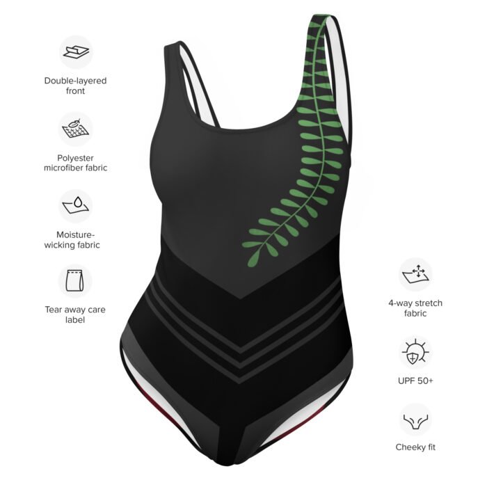 Maudymosi kostiumėlis – tai daugiau nei apranga. Šis maudymukas tai gamtos motyvais įkvėptas laisvės pojūtis, kurį suteikia švelni, bet patvari medžiaga