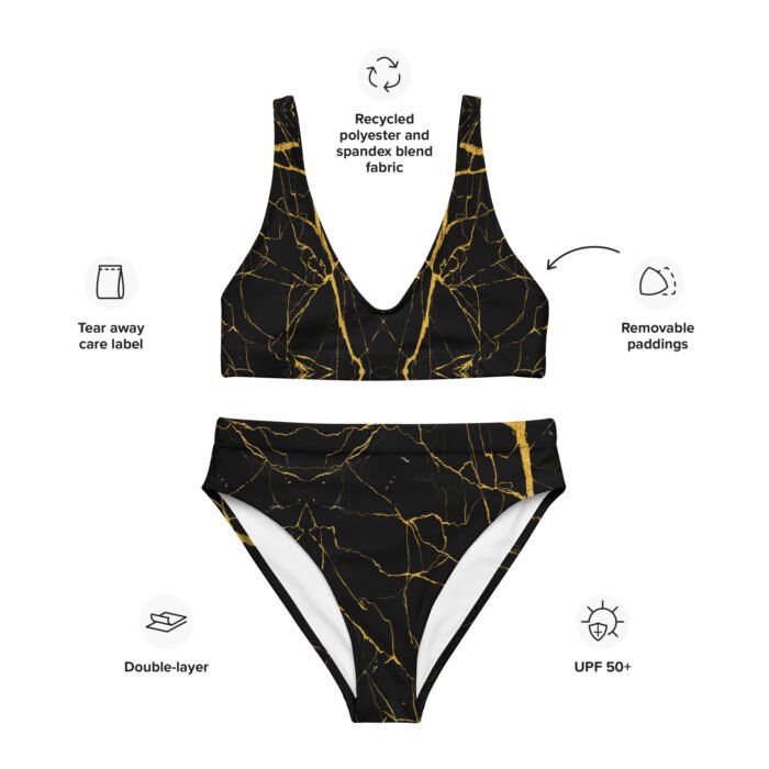 Šis maudymosi kostiumėlis sukurtas tvarumui ir patogumui. Tamprus, greitai džiūstantis audinys ir dvigubas sluoksnis užtikrina ilgalaikį komfortą