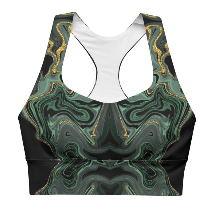 Sportinė liemenėlė su ilgu siluetu ir tvirta atrama puikiai tiks tiek sportui, tiek kasdieniam dėvėjimui. Su dvigubu priekiu ir išimamomis pagalvėlėmis.