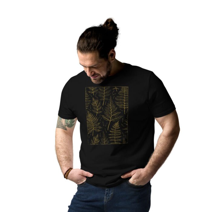 Unisex marškinėliai su gamtos dizainu suteikia gaivumo ir natūralumo pojūtį. Pagaminti iš 100% organinės medvilnės, jie ne tik patogūs, bet ir tvarūs.