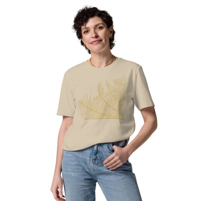 Unisex marškinėliai su gamtos motyvais. Šie marškinėliai – puikus būdas atspindėti jūsų meilę gamtai. Pagaminti iš 100% organinės medvilnės patvarūs ir tvarūs.