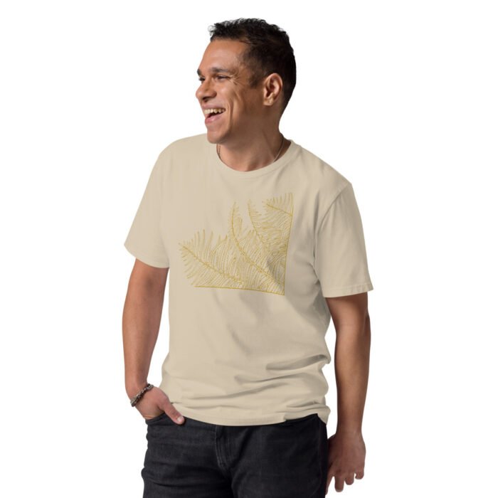 Unisex marškinėliai su gamtos motyvais. Šie marškinėliai – puikus būdas atspindėti jūsų meilę gamtai. Pagaminti iš 100% organinės medvilnės patvarūs ir tvarūs.