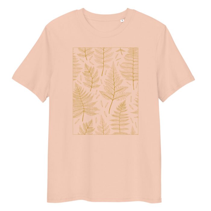 Unisex marškinėliai su gamtos dizainu suteikia gaivumo ir natūralumo pojūtį. Pagaminti iš 100% organinės medvilnės, jie ne tik patogūs, bet ir tvarūs.