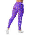 Kokybiškos violetinės temprės su kalėdų personažais, tinkamos treniruotėms, jogai ar šventinėms veikloms. Šventinis raštas suteikia nuotaikos.