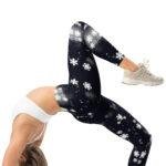 Elegantiškos tamsios temprės su snaigėmis. Išskirtinis, šventiškas, bet subtilus dizainas — tinka šventėms, sportui ir kasdienai.