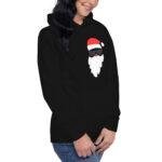 Unisex džemperis su gobtuvu "Senelis" primena Kalėdas. Patogus gobtuvas ir lengvai derinamas dizainas padarys jį mėgstamiausiu.