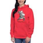 Patogus, šiltas ir šventiškas – džemperis su gobtuvu taps tikru jūsų žiemos draugu. Idealus tiems, kurie nori išlaikyti subtilią Kalėdų dvasią.