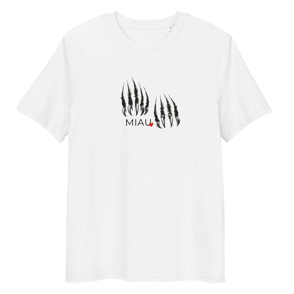Šie marškinėliai skirti katėms prijaučiantiems žmonėms ir tiems, kurie mėgsta subtilų humorą. Patogus unisex modelis, kurį lengva derinti bet kur.