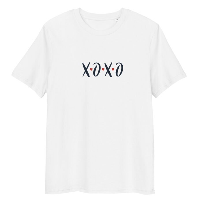 Šie unisex marškinėliai iš 100% organinės medvilnės, minkšti ir puikiai tinka kasdienai. Kartais norisi šiek tiek šilumos ir meilės – XOXO